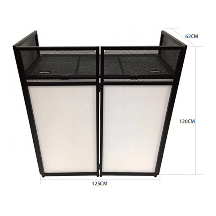 KOZMOS KS-FS002B Profesyonel Taşınabilir Siyah DJ Standı