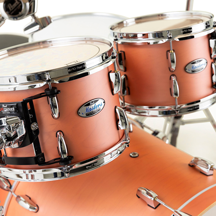 PEARL MCT924XEFP/C838 Masters Maple Complete 4 Parça (22B/10T/12T/14F) Akustik Davul Seti