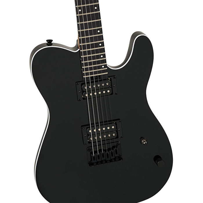 Charvel Standard San Dimas Style 2 SD2 HH HT Amaranth Klavye Gloss Black Elektro Gitar