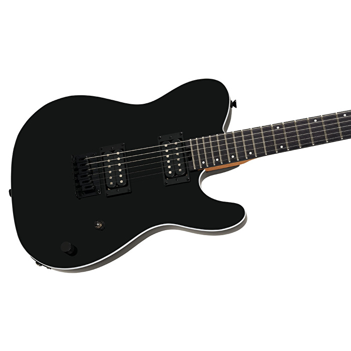 Charvel Standard San Dimas Style 2 SD2 HH HT Amaranth Klavye Gloss Black Elektro Gitar