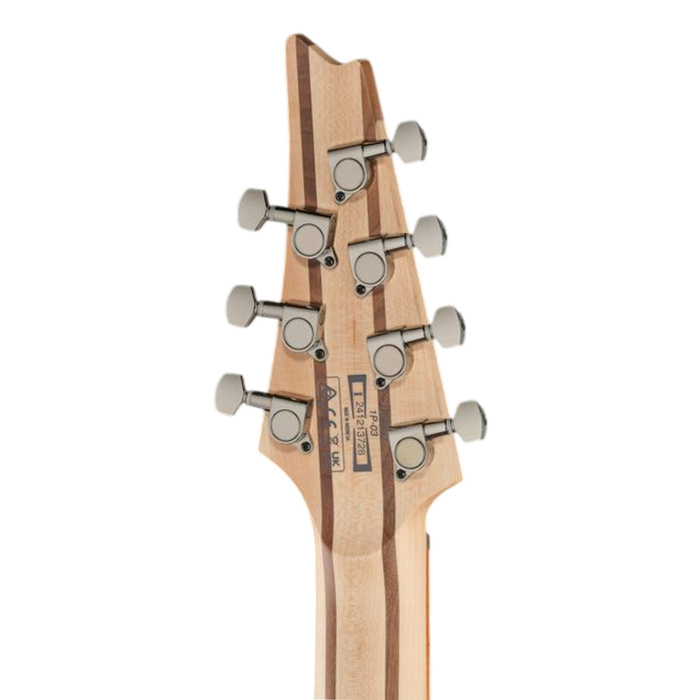 IBANEZ RGMS7-BK RG Iron Label Siyah 7 Telli Elektro Gitar