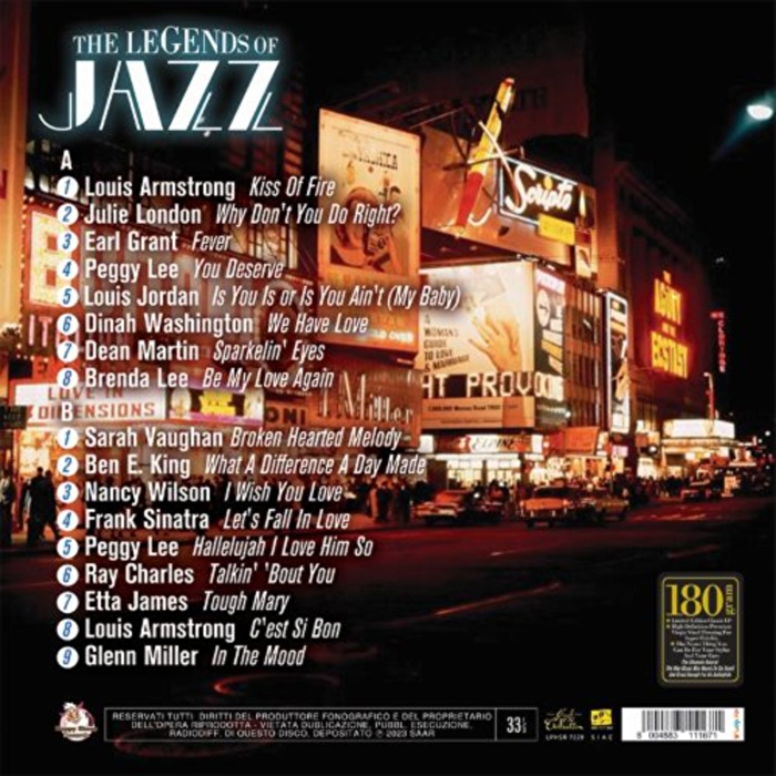 The Legends Of Jazz (Pembe Plak)