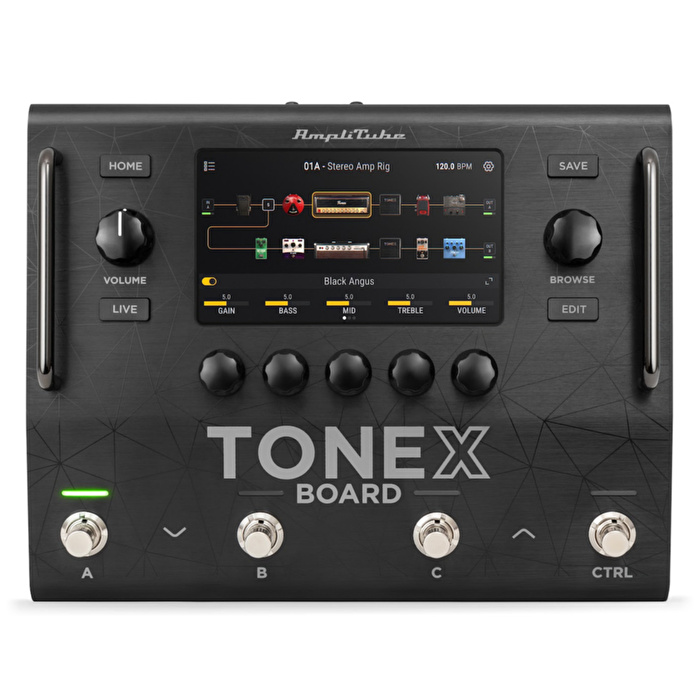 IK Multimedia XG-PEDAL-TNXBRD-IN ToneX Board Amfi Modelleme Ve FX Prosesörü