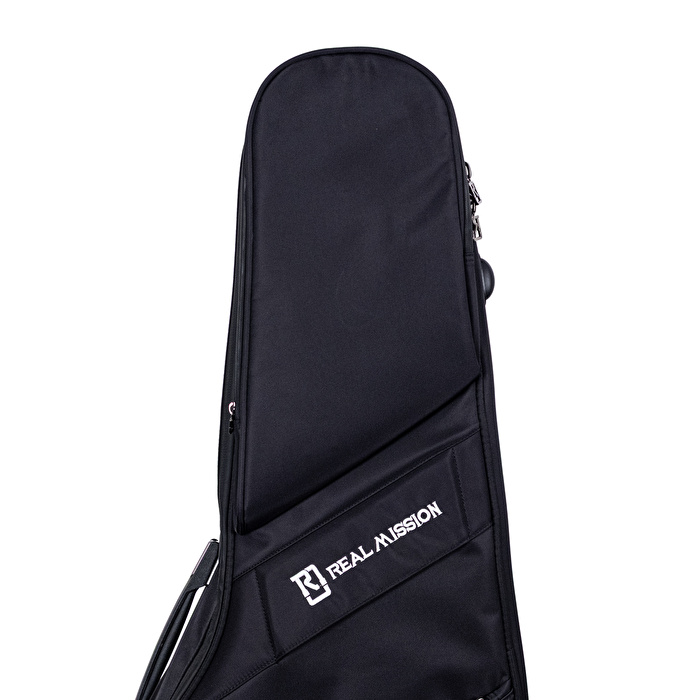 Real Mission Venus Pro Black Akustik Gitar Gig Bag