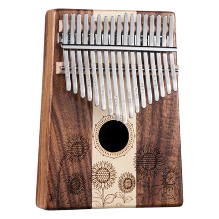HLURU KHGT17-KOA Sunflower Hollow Koa & Maple 17 Tuş Kalimba