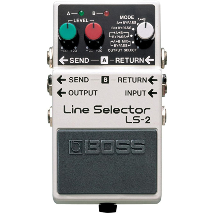 BOSS LS-2 Line Selector Kompakt Efekt Pedalı