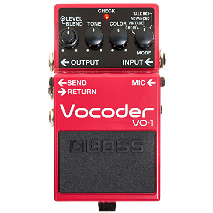 BOSS VO-1 Vocoder Kompakt Vokal Efekt Pedalı