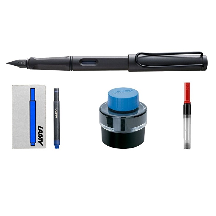 LAMY Set Safari Dolma Kalem Seti M G.Kutu Mat Siyah