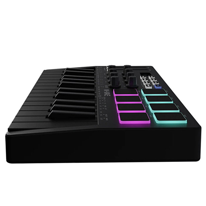 M-VAVE SMK-25 25 Tuşlu Kablosuz Şarjlı MIDI Klavye (Siyah)