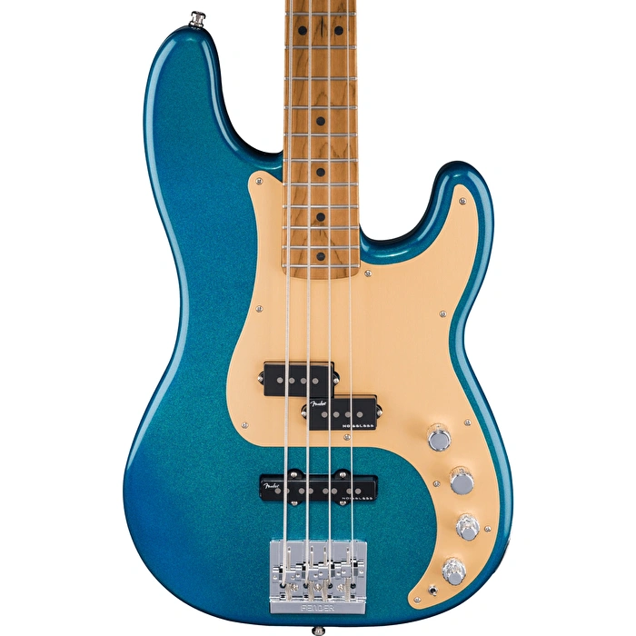 Fender Limited Edition American Ultra II Precision Aurora Bas Gitar (Hardcase Dahil)