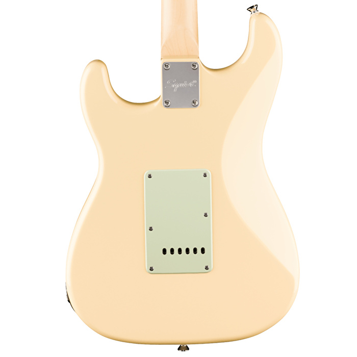 Squier Paranormal Stratocaster Deluxe Mint PG Vintage White Elektro Gitar