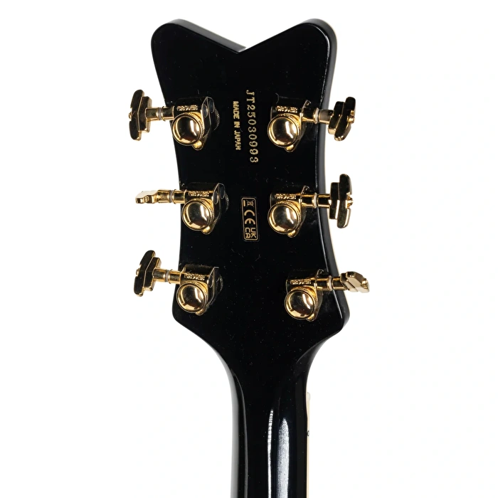 Gretsch Limited Edition G6134TG Paisley Penguin String-Thru Bigsby Abanoz Klavye Gold Paisley Elektro Gitar (Case Dahil)