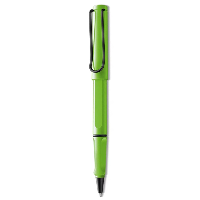 LAMY Safari Roller Kalem Metal Siyah Klips Yeşil