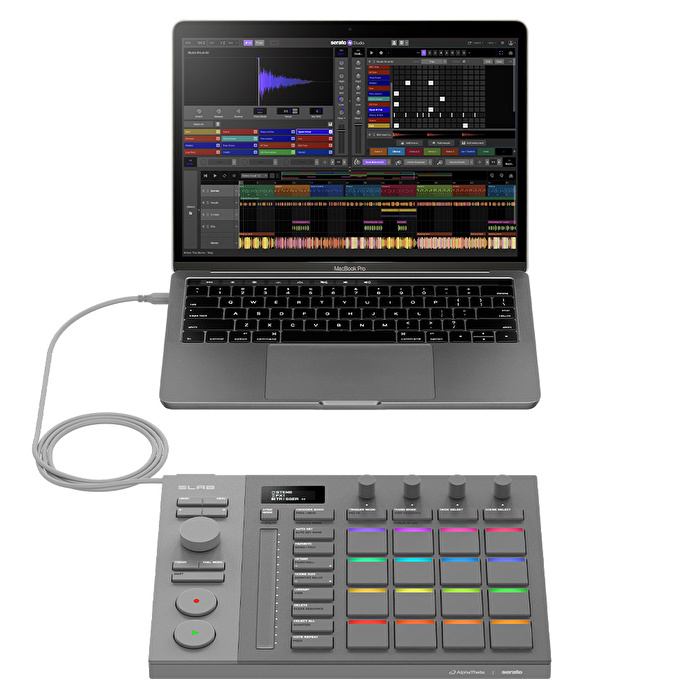 AlphaTheta SLAB Serato Studio Midi Controller