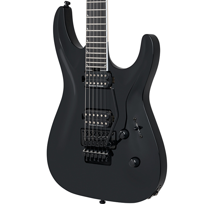 Jackson Pro Plus Serisi Soloist SLA2 FR Gloss Black Elektro Gitar (Gigbag Dahil)