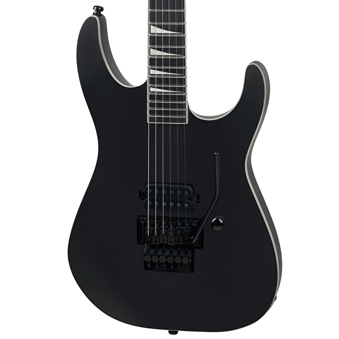 Jackson Pro Plus Pure Metal Limited Edition Soloist SL1A FR Satin Black Elektro Gitar (Gigbag Dahil)