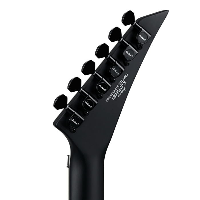 Jackson Pro Plus Pure Metal Limited Edition Soloist SL1A FR Satin Black Elektro Gitar (Gigbag Dahil)