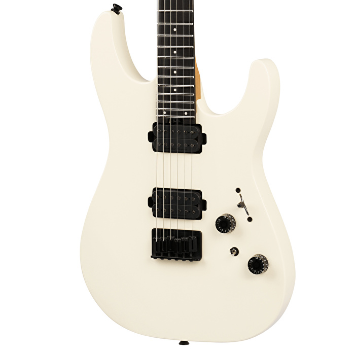 Charvel Pro-Mod Plus Dinky DK24 HH HT Creme White Elektro Gitar (Gigbag Dahil)