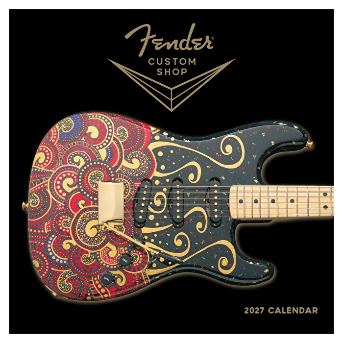 Fender 2027 Fender Custom Shop Takvimi