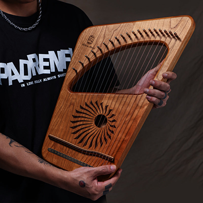 HLURU LEL19 Earth-Light 19 Telli Lyre Harp