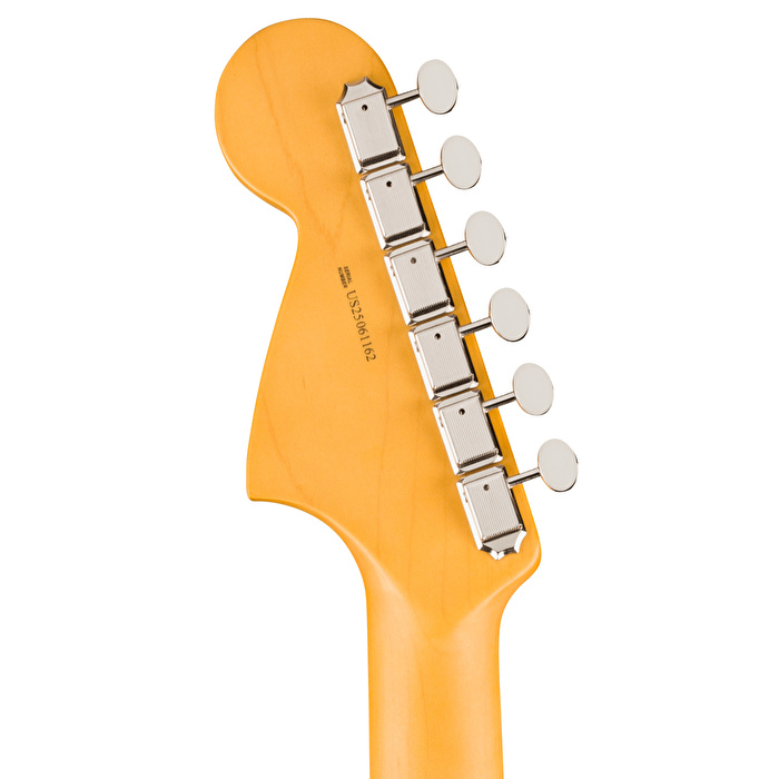 Fender American Professional Classic Jaguar Faded Firemist Gold Elektro Gitar (Gigbag Dahil)