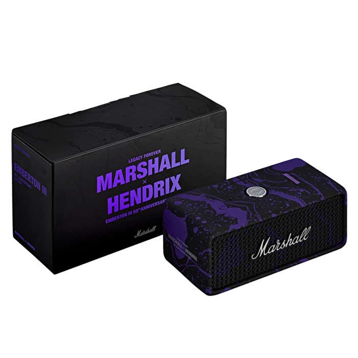 MARSHALL  Emberton III BT Bluetooth Hoparlör, Hendrix Edition LTD.