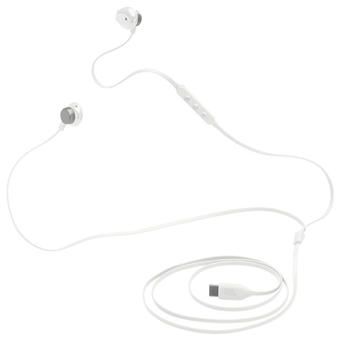 JBL Tune 305C USB-C Kablolu Kulak İçi Kulaklık, Beyaz