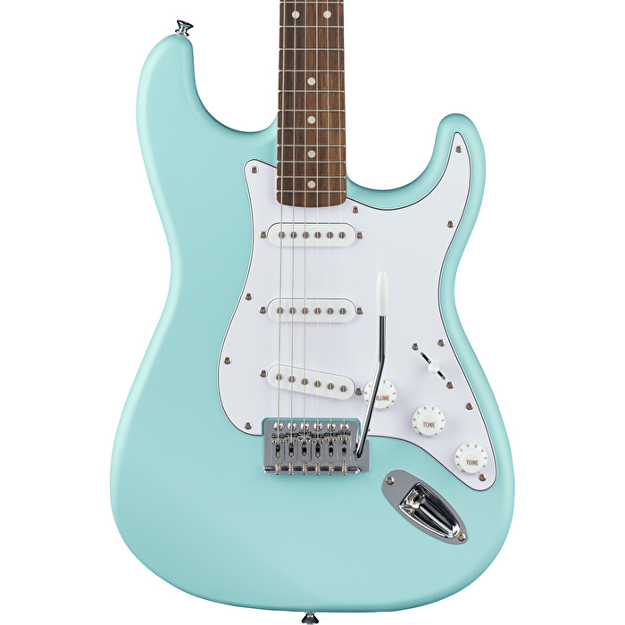 Squier FSR Debut Stratocaster Daphne Blue Elektro Gitar