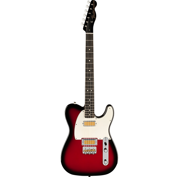 Fender Gold Foil Telecaster Candy Apple Burst Elektro Gitar (Gigbag Dahil)