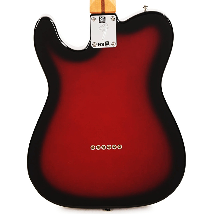 Fender Gold Foil Telecaster Candy Apple Burst Elektro Gitar (Gigbag Dahil)