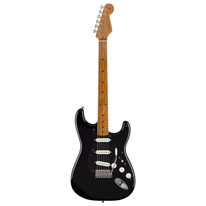Fender Limited Edition Vintera II 50's Stratocaster CS Fat 60's PU Black Siyah Elektro Gitar (Gigbag Dahil)