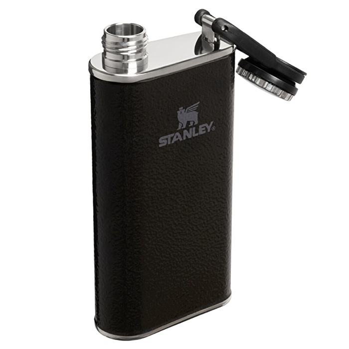 STANLEY The Easy-Fill Wide Mouth Flask 0.23L / 8oz Hammertone Black