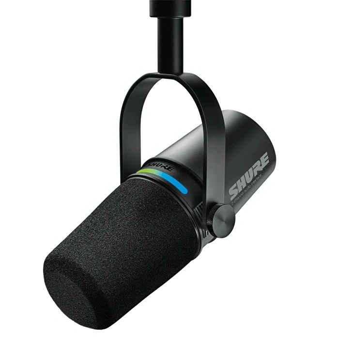 SHURE  MV7i Akıllı USB Mikrofon ve Ses Kartı