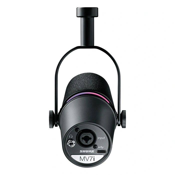 SHURE  MV7i Akıllı USB Mikrofon ve Ses Kartı