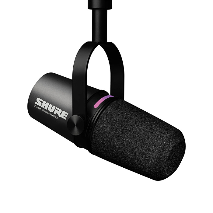 SHURE  MV7i Akıllı USB Mikrofon ve Ses Kartı