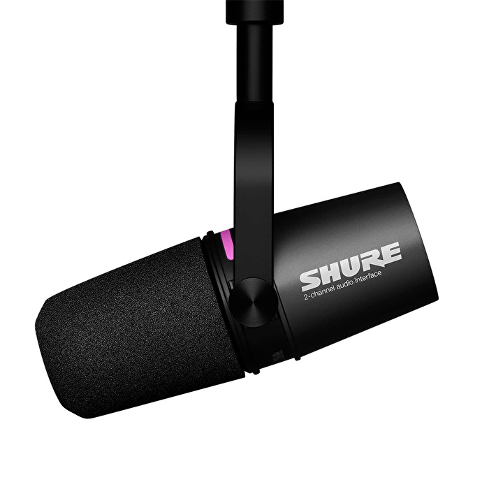 SHURE  MV7i Akıllı USB Mikrofon ve Ses Kartı