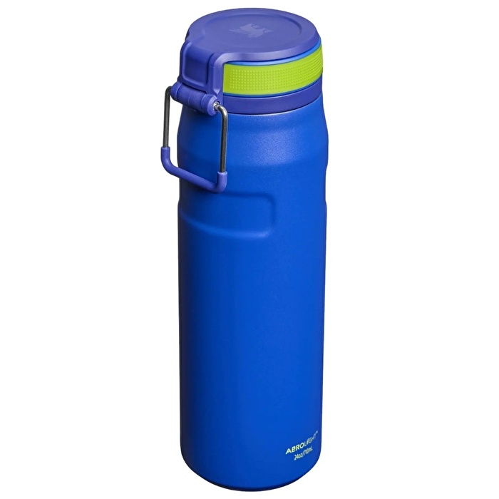 STANLEY The IceFlow Bottle Twist Flip 0.7L / 24oz Cobalt Chartreuse