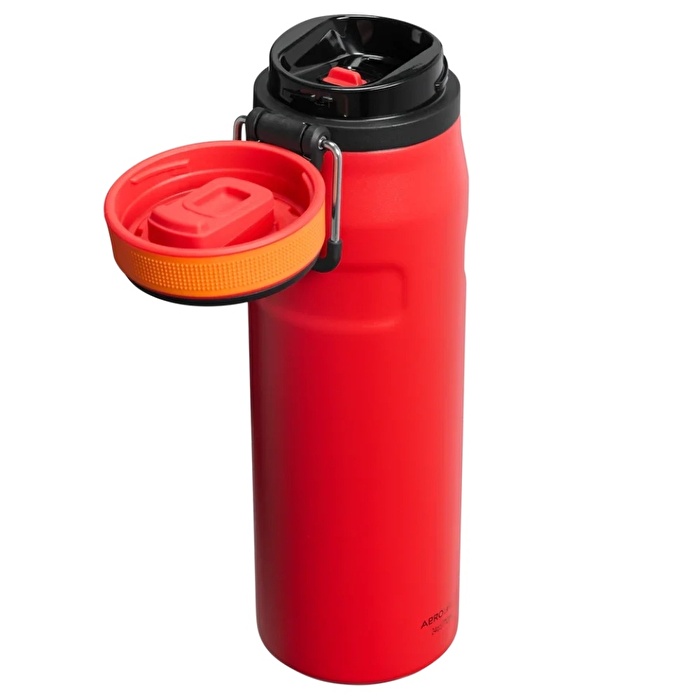 STANLEY The IceFlow Bottle Twist Flip 0.7L / 24oz Chili Black