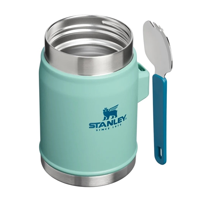 STANLEY The Legendary Food Jar + Spork 0.4L / 14oz Spring Green