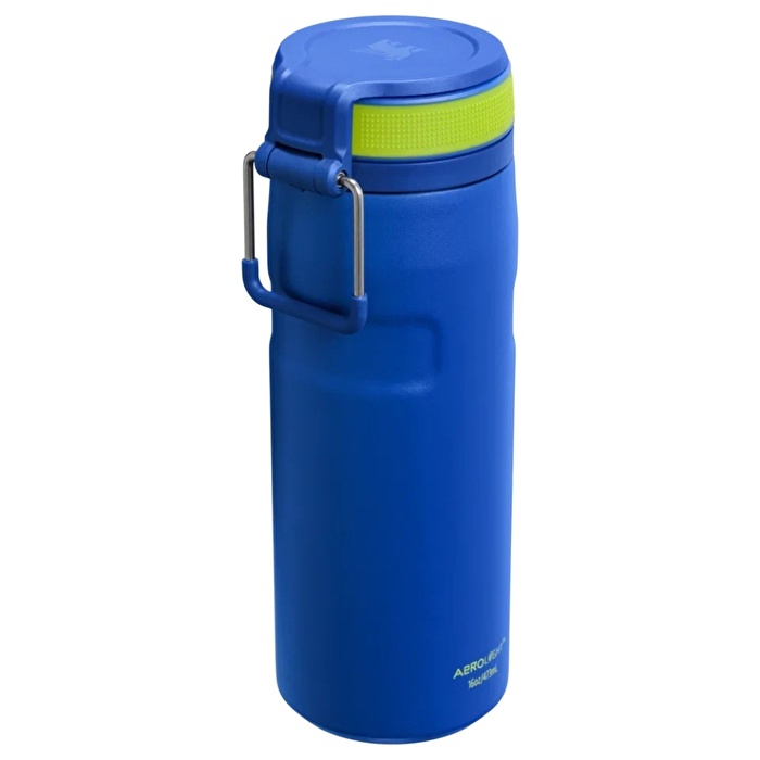 STANLEY The IceFlow Bottle Twist Flip 0.47L / 16oz Cobalt Chartreuse