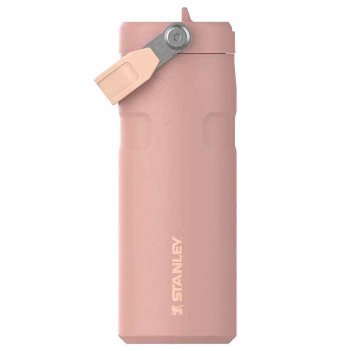 STANLEY The IceFlow Bottle Flip Straw Pipetli Termos 2.0 0.47L / 16oz Peach Rose