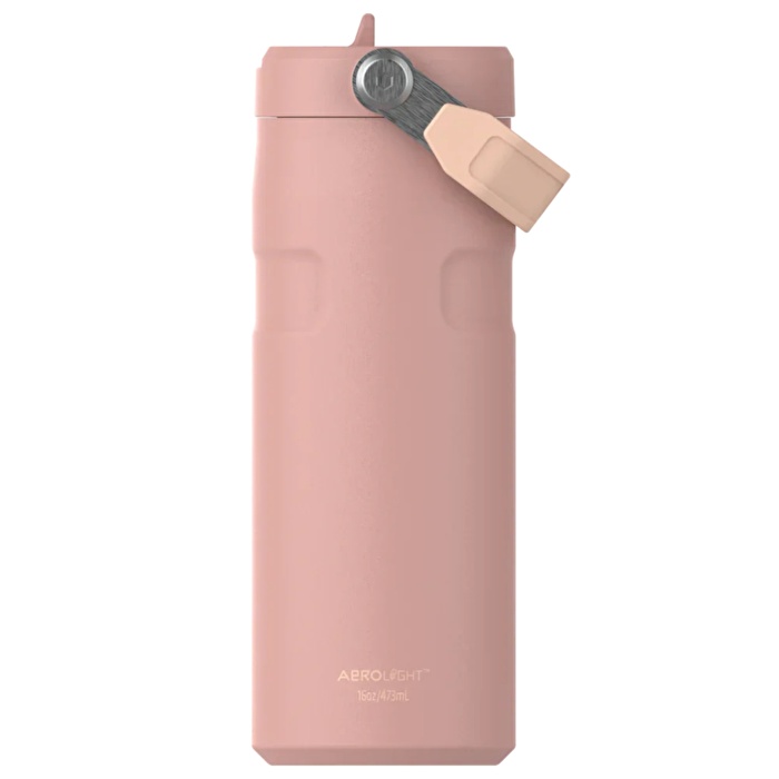 STANLEY The IceFlow Bottle Flip Straw Pipetli Termos 2.0 0.47L / 16oz Peach Rose