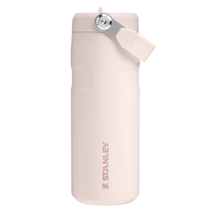 STANLEY The IceFlow Bottle Flip Straw Pipetli Termos 2.0 0.47L / 16oz Rose Quartz
