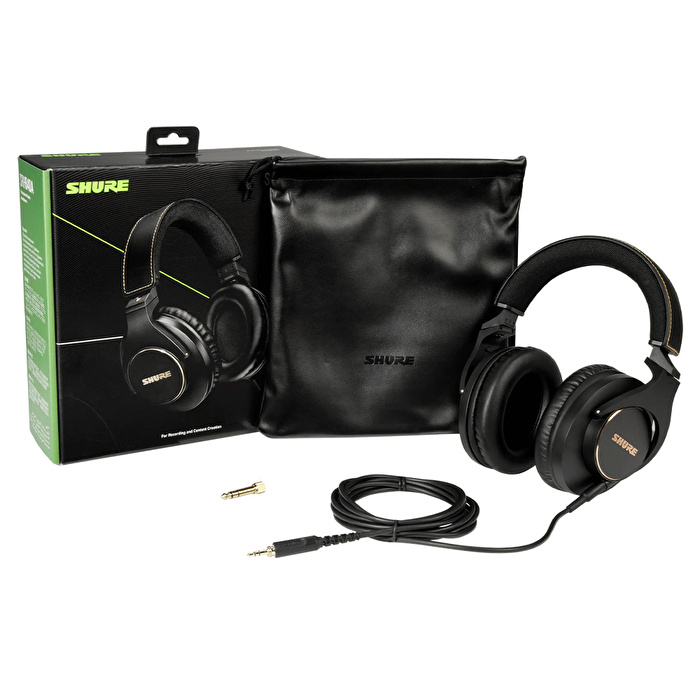 SHURE SRH840A-EFS Profesyonel Kulaküstü Stüdyo Referans Kulaklığı