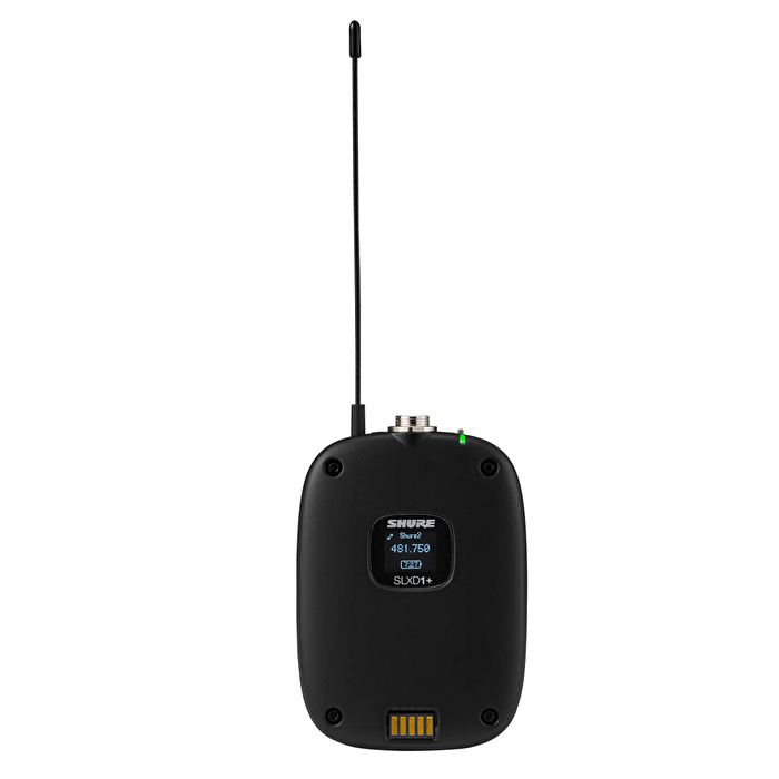 SHURE SLXD14+E-G65 Dijital Telsiz Bodypack Sistemi(WA305 Enstrüman Kablosu Dahil)