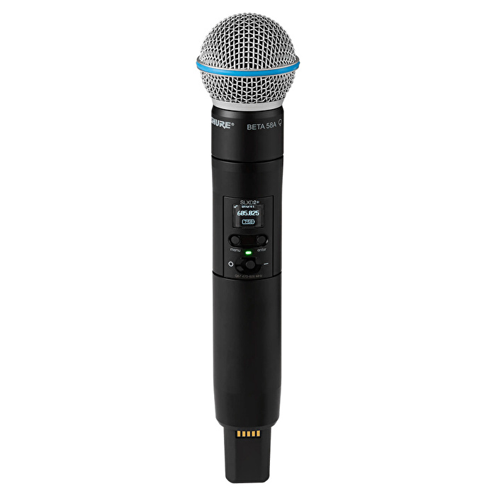 SHURE SLXD24+E/B58-G65 Beta 58 Dijital El Telsiz Mifrofon Seti