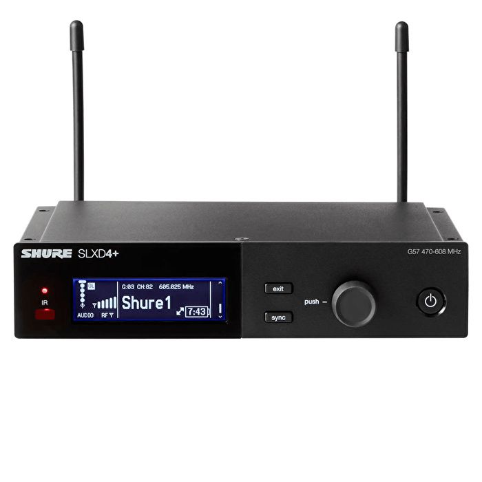 SHURE SLXD24+E/58-G65 SM58 Dijital El Telsiz Mikrofon Seti