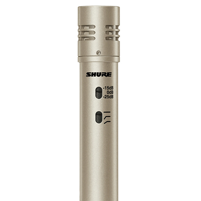SHURE KSM137/SL Kalem Kondansatör Mikrofon, Gümüş