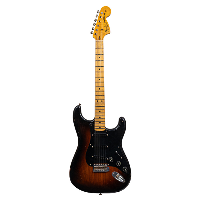 Fender Custom Shop Masterbuilt Andy Hicks 1969 Stratocaster Journeyman Relic Faded 2 Renk Sunburst Elektro Gitar