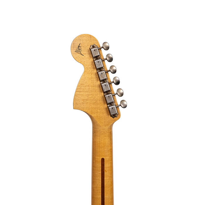 Fender Custom Shop Masterbuilt Andy Hicks 1969 Stratocaster Journeyman Relic Faded 2 Renk Sunburst Elektro Gitar